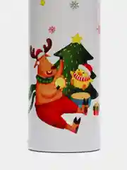 Алый термос новогодний