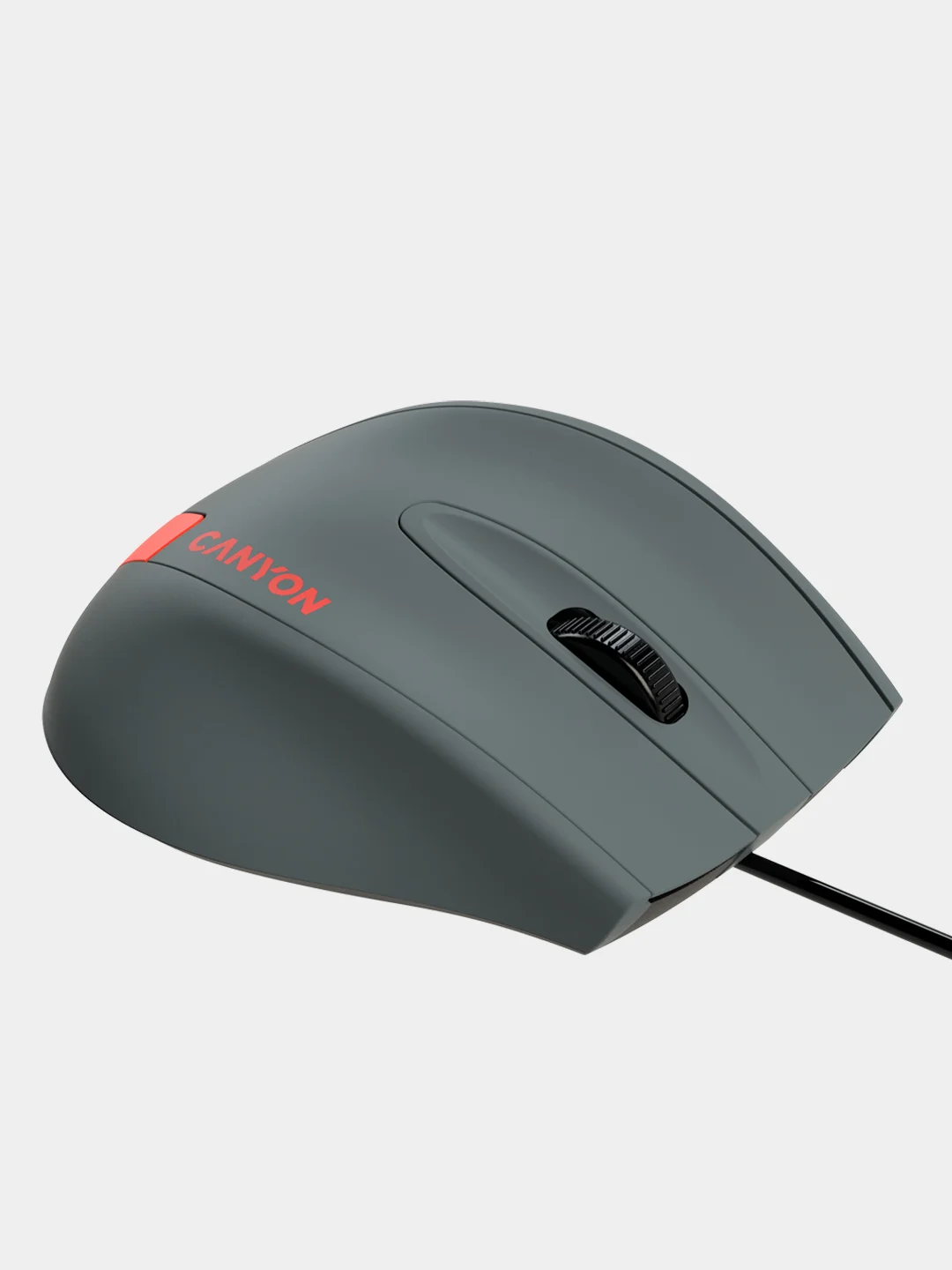 Серый мышь проводная Canyon M-11, 1000 DPI, USB