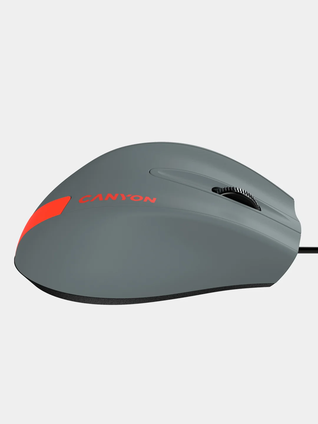 Серый мышь проводная Canyon M-11, 1000 DPI, USB