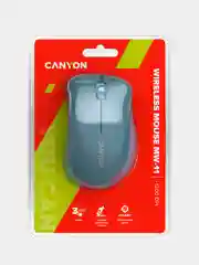 Белый беспроводная мышь Canyon MW-11, с сенсором Pixart