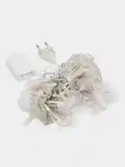 Гирлянда "Бахрома", с насадками в виде сердца, 2 х 1.5 м, IP20, 124 LED, 220 В