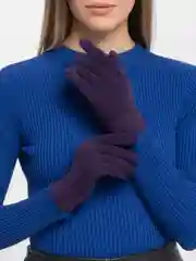 Фиолетовый перчатки сенсорные, теплые, унисекс