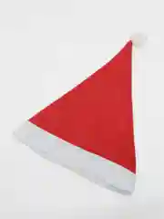 Бордовый новогодняя шапка Деда Мороза, колпак новогодний