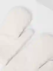 Белый варежки женские ЗИМА