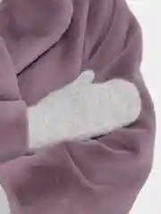 Серый варежки женские ЗИМА