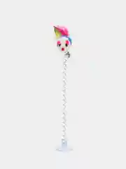 Игрушка для кошек, мышь-дразнилка с колокольчиком