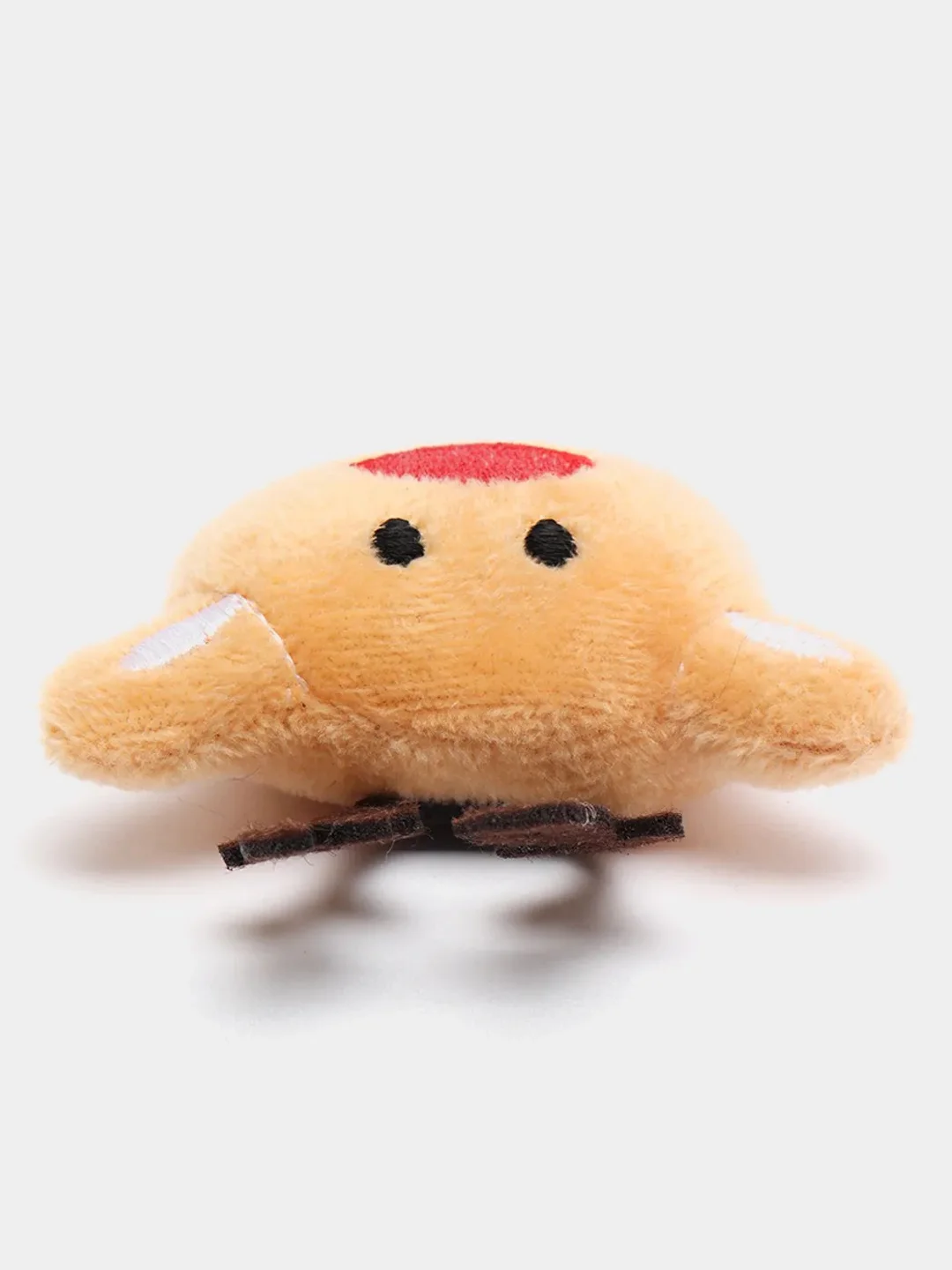 Бежевый меланж новогодние мягкие игрушки для рукоделия