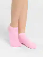 Розовый носки антискользящие для йоги, пилатеса Non slip спортивные