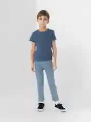 Джинсы детские, с цветными отворотами