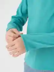 Салатовый водолазка базовая, детская, для мальчика