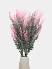 Розовый цветы искуственные букет лаванды
