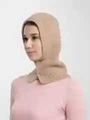 Бежевый балаклава, однотонная