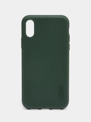 Чехол Fono для iPhone X/XS, XS Max, XR, 11, 11 Pro, 11 Pro Max, силиконовый, рифленый