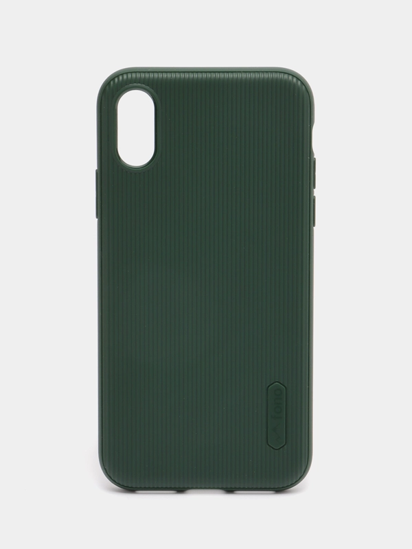 Чехол Fono для iPhone X/XS, XS Max, XR, 11, 11 Pro, 11 Pro Max, силиконовый, рифленый