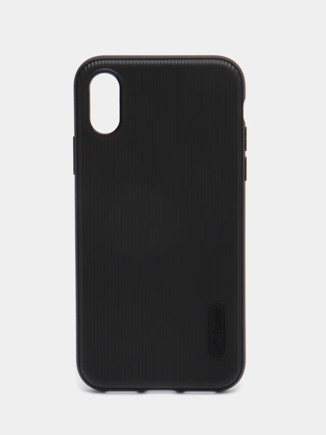 Черный чехол Fono для iPhone X/XS, XS Max, XR, 11, 11 Pro, 11 Pro Max, силиконовый, рифленый
