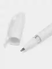 Ручка гелевая белая пастель Pensan "Neon Gel" чернила белые узел 1 мм линия письма 0,5 мм