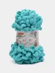 Лайм пряжа с большими петельками Puffy Alize (Ализе Пуффи), разные цвета