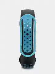 Голубой спортивный ремешок для Xiaomi Mi Band 5 6 браслет силиконовый ксяоми ми банд фитнес часы