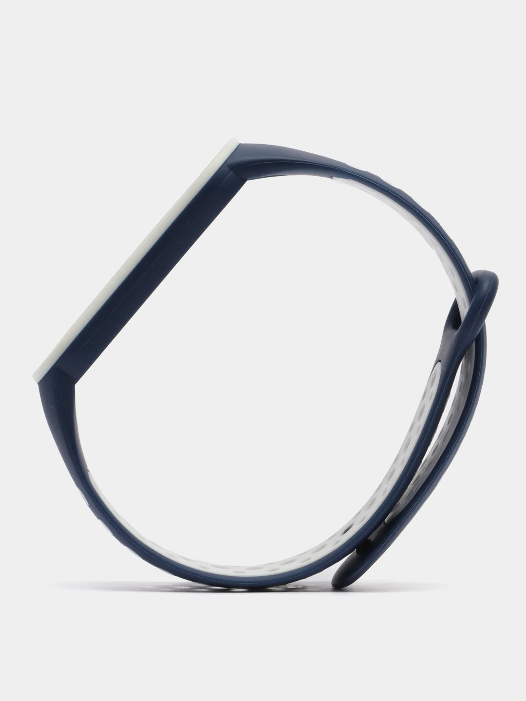 Синий спортивный ремешок для Xiaomi Mi Band 5 6 браслет силиконовый ксяоми ми банд фитнес часы