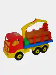 Детская машинка игрушка Автомобиль-лесовоз