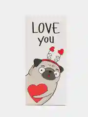 Набор женских носков KAFTAN "Love you" 5 пар, р. 36-39 (23-25 см)