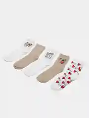 Набор женских носков KAFTAN "Love you" 5 пар, р. 36-39 (23-25 см)