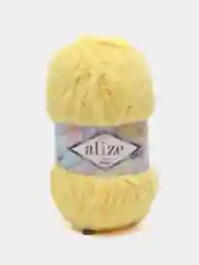 Желтый пряжа Alize Softy Mega, 100г,70м
