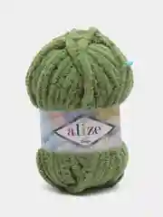 Лайм пряжа Alize Softy Mega, 100г,70м