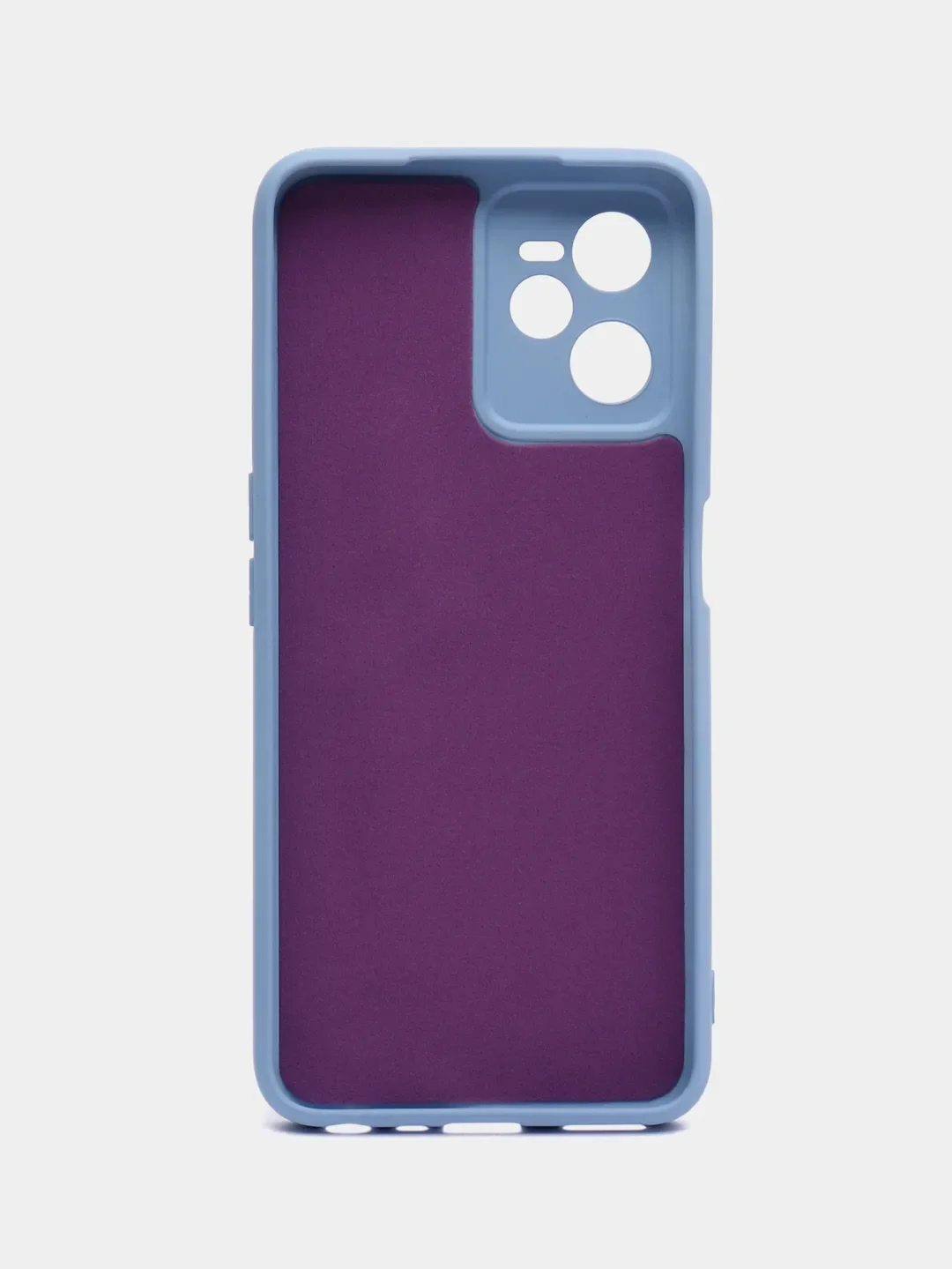 Лавандовый чехол для Realme C35 (Реалми С 35), цветной, силиконовый