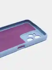 Лавандовый чехол для Realme C35 (Реалми С 35), цветной, силиконовый