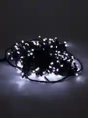 Белый уличная гирлянда светодиодная 15 м, 190 LED, 8 режимов