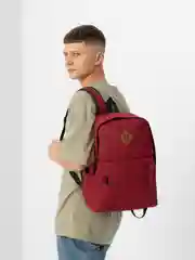 Красный рюкзак спортивный, унисекс