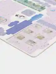 Розовый новогодний объёмный 3D-Пазл для детей от 4 лет