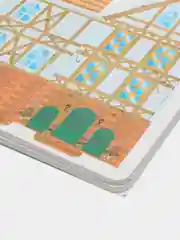 Оранжевый новогодний объёмный 3D-Пазл для детей от 4 лет