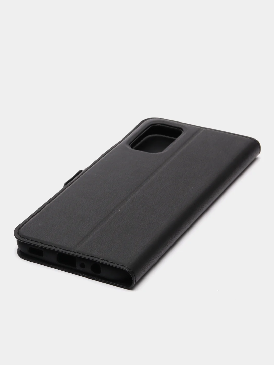 Черный чехол-книжка для Samsung M32, A02s, M11, из эко-кожи