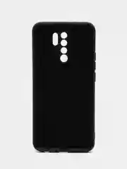 Черный чехол Xiaomi Redmi Note 9, Redmi Note 8, Note 10/10S, Redmi 9, Note 9S/9, с микрофиброй