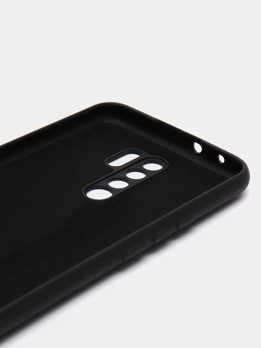 Черный чехол Xiaomi Redmi Note 9, Redmi Note 8, Note 10/10S, Redmi 9, Note 9S/9, с микрофиброй
