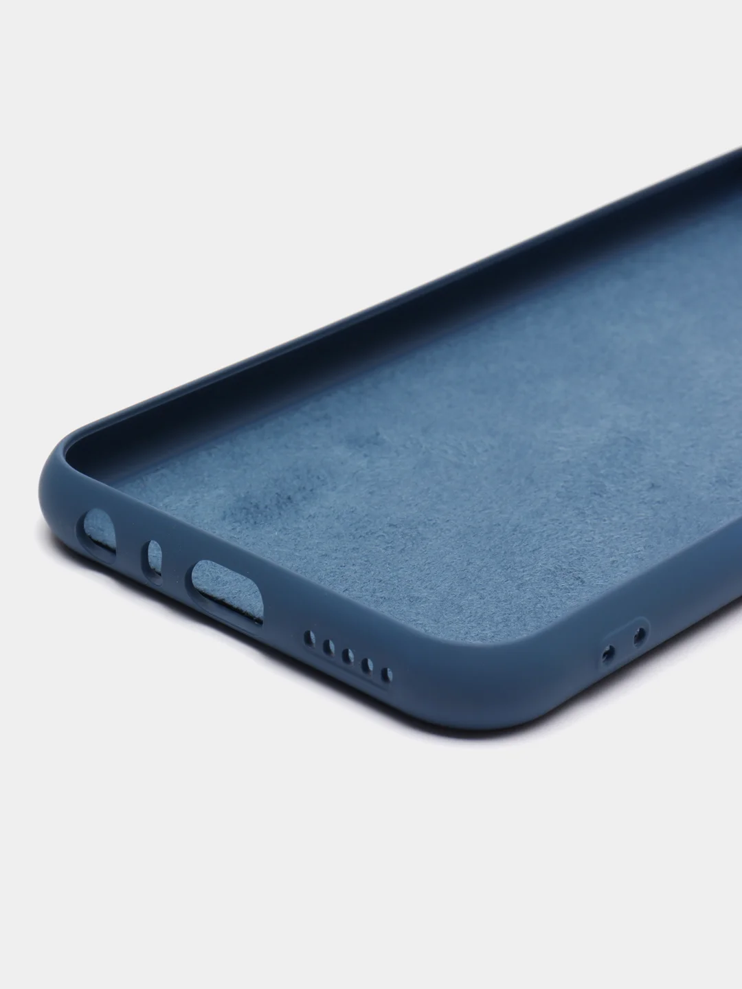 Синий чехол Xiaomi Redmi Note 9, Redmi Note 8, Note 10/10S, Redmi 9, Note 9S/9, с микрофиброй