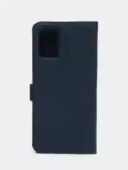 Синий чехол-книжка для Samsung M32, A02s, M11, из эко-кожи