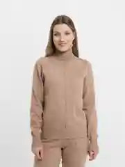 Бежевый костюм женский