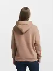 Коричневый худи женское