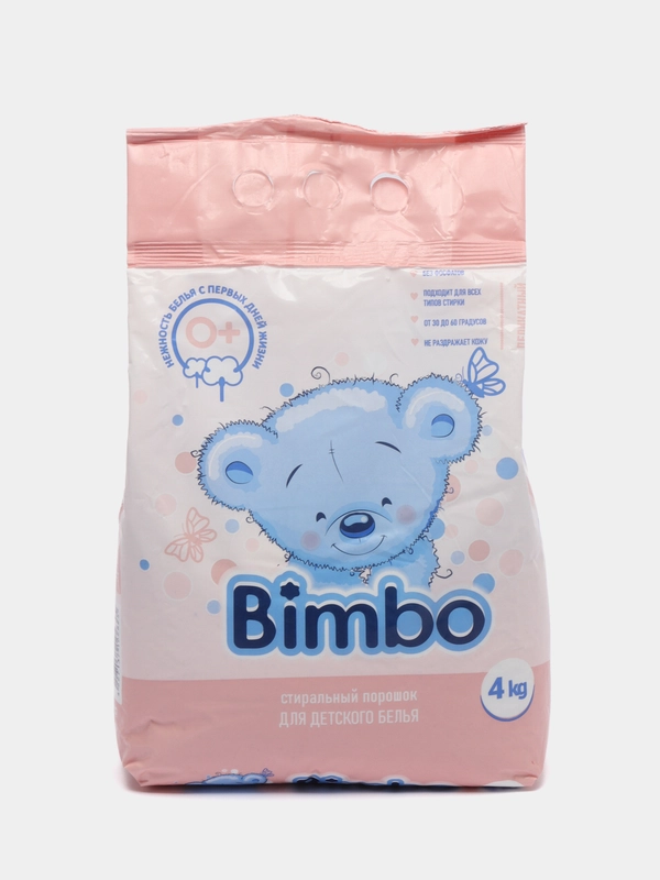 Детский стиральный порошок Bimbo 0+, 4 кг
