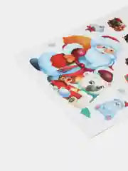 Голубой наклейка интерьерная "Снеговички", "Тигруня"