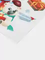 Голубой наклейка интерьерная "Снеговички", "Тигруня"