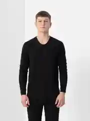 Черный термобелье мужское зимнее для взрослых, размер XXL и 3XL
