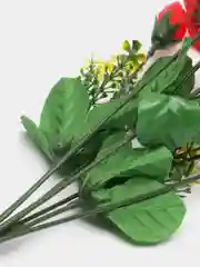 Красный искусственные цветы "Лотос. Букет"