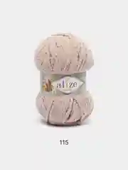 Карамельный пряжа плюшевая Alize Softy Plus, микрополиэстер, 100 г, 120 м
