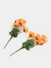 Оранжевый искусственные цветы "Лотос. Букет"
