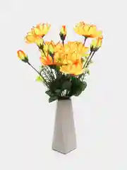 Желтый искусственные цветы "Лотос. Букет"