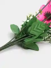 Розовый искусственные цветы "Лотос. Букет"